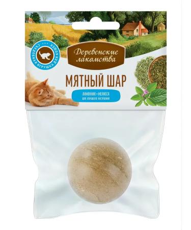 Country delicacies Cat treat for cats mint ball 22 g