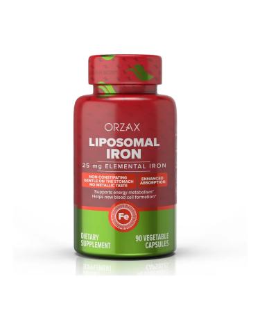 ORZAX Amazon Liposomal iron vitamin