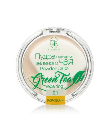 Triumph Compact powder Green Tea Tone 01 porcelain