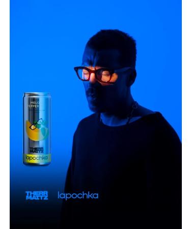 Lapochka Drinks Natural lemonade without sugar Lapochka X Therr Maitz 6 pcs - Buy Online on GoSupps.com