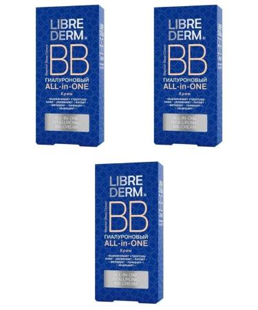 LIBREDERM LibriderM Giaaluronic cream BB All-In-One 50ml 3 pcs