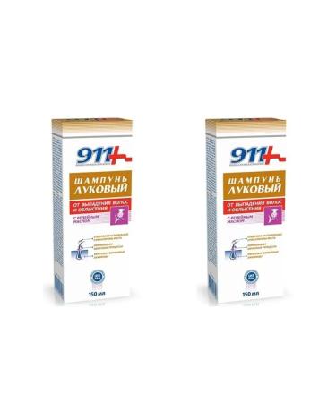911 shampoo onion re oil p loss Oblys 150ml 2 pcs