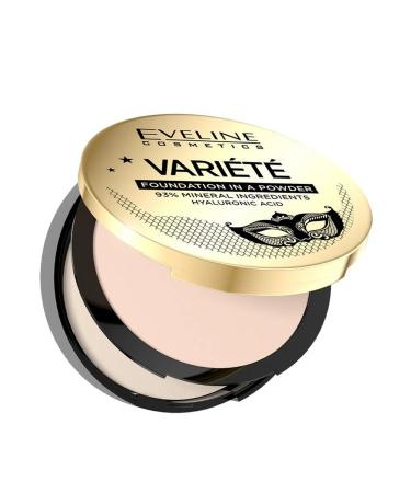 Eveline Mineral Compact Face Powder Variete 10 Ivory 8g
