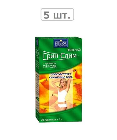 FITERA Phytochi Green-Snim Ty Persik 2.0 N30 PAK-5CT