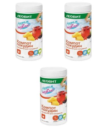 LEOVIT compote dietichin 400.0 banks 3 pcs