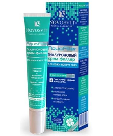 Novosvit AquaFiller Cream filler hyalur d leather okr eye 20ml