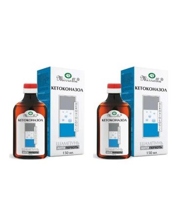 Mirrolla Shampoo against dandruff with ketoconazole 150ml 2 pcs