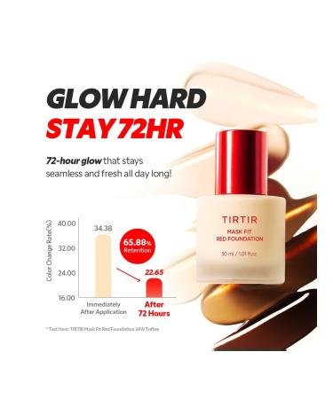TIRTIR Tonal base Mask Fit Red Foundation #17n Vanilla - Buy Online on GoSupps.com