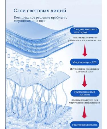 LYDIMOON Mask for neck against wrinkles 10 pieces - Buy Online on GoSupps.com