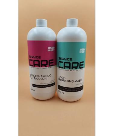 Jisoo Set for dyed hair shampoo + mask 1000 + 1000ml - Buy Online on GoSupps.com