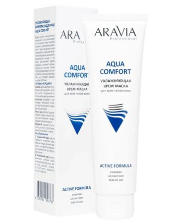 ARAVIA Aqua Comfort Cream mask for Facial 100 ml - Buy Online on GoSupps.com