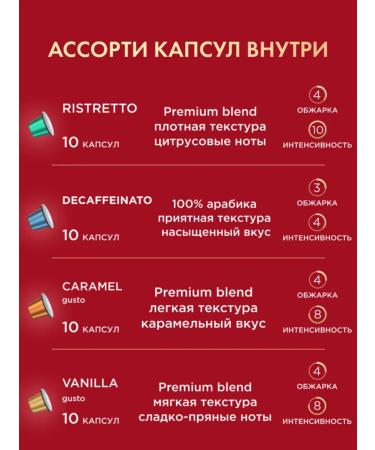 Nespresso Coffee in Coffesso capsules 160 pcs 8 tastes - Buy Online on GoSupps.com