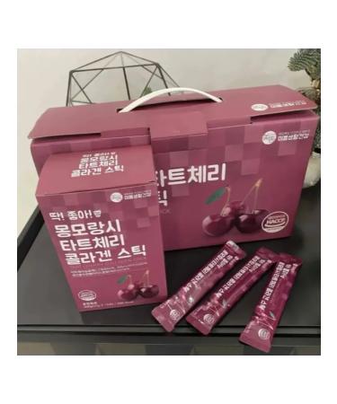 Collagen in the form of jelly with a taste of cherry 60 bag - Buy Online on GoSupps.com