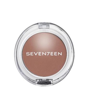 Seventeen Matte Silk Compact Blush shade 14 creamy brown