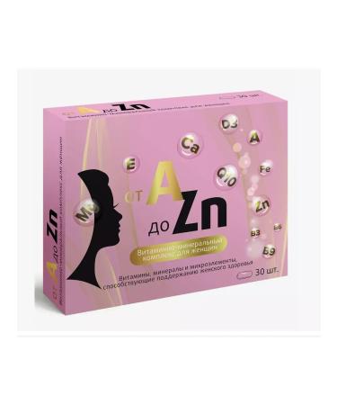 Square-C From a to zinc vitamins for women 30 TB 3 - Buy Online on GoSupps.com