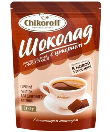 Chikoroff Chicory chocolate with fructose 100g