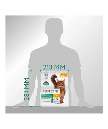 PERFECT FIT Dry food for sterilized cats with chicken 1.2kg - Buy Online on GoSupps.com