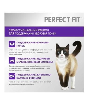 PERFECT FIT Dry food for cats with salmon 650g - Buy Online on GoSupps.com