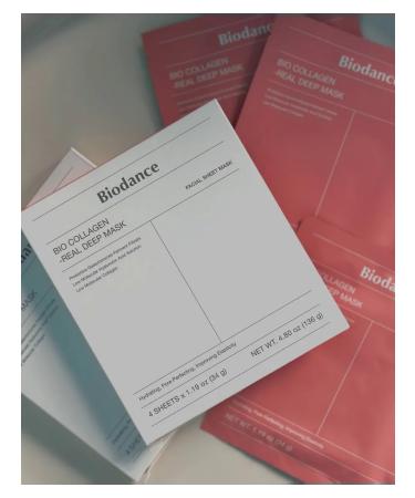 BIODANCE Hydrogele face mask with collagen Biodeens 5 pcs - Buy Online on GoSupps.com