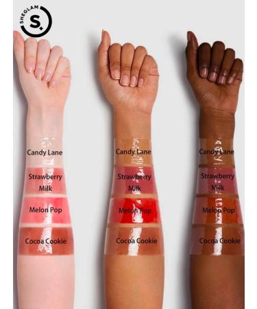 SHEGLAM Moisturizing lip balm Crystal Glaze - Melon Pop - Buy Online on GoSupps.com