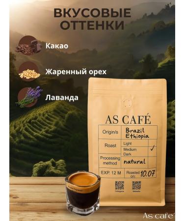 Ground Arabica Coffee 1 kg of Ethiopia Brazil 1000 g - Buy Online on GoSupps.com