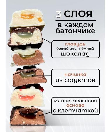 Fit Diet Protein bars without sugar peach in glaze 12 pcs 50 g - Buy Online on GoSupps.com
