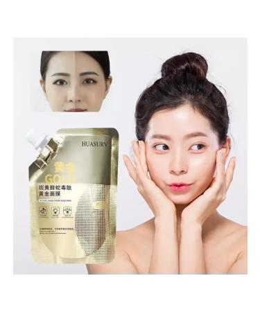 PARISO SHOP Gold rejuvenating masks of face films 3 pcs - Buy Online on GoSupps.com
