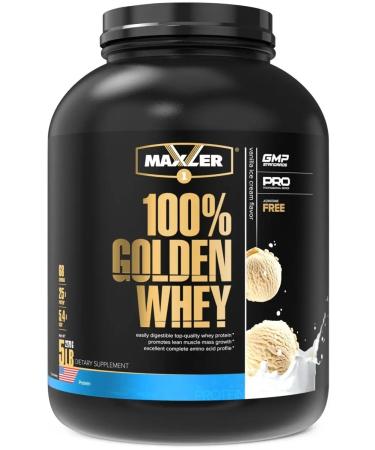 Maxler Golden Whey 100% 227 kg Protein 100% Golden Whey (2270 g) vanilla ice cream