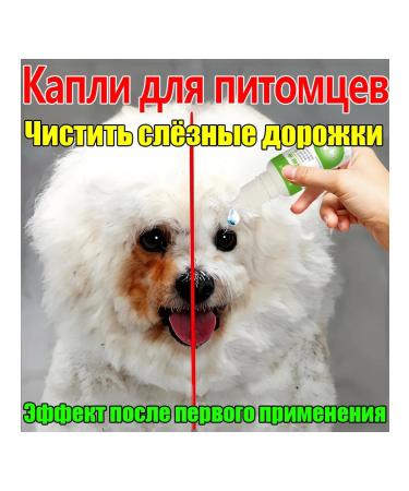 Drops for the eyes for cats and dogs 20ml*3