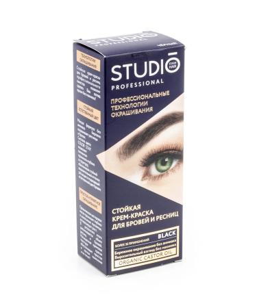 Studio Professional Essem Hair Painting for eyebrows and eyelashes Studio Professional Black 2 pcs - Buy Online on GoSupps.com