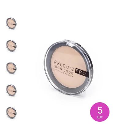 RELOUIS Relaires of the face powder compact tone 01 9g 5 pcs
