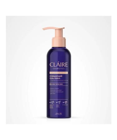 Claire Cosmetics Wash foam gel cleansing collagen Active Pro