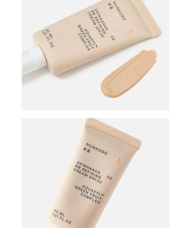 NUNKORO Skinhance BB Refining Cream 02 Multifunctional BB Cream SPF 30 PA++ - Buy Online on GoSupps.com