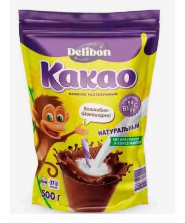 Delibon cocoa vitaminized 500 g