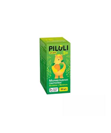 Piluli marmalade loaf of vitamins for children60 pcs