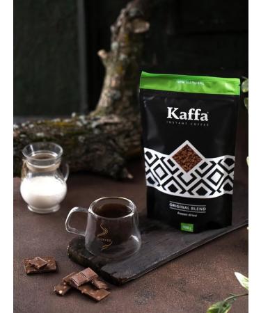 Soluble coffee "Original Blend Kaffa" 100g - Buy Online on GoSupps.com