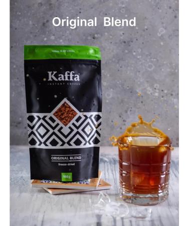Soluble coffee "Original Blend Kaffa" 100g - Buy Online on GoSupps.com