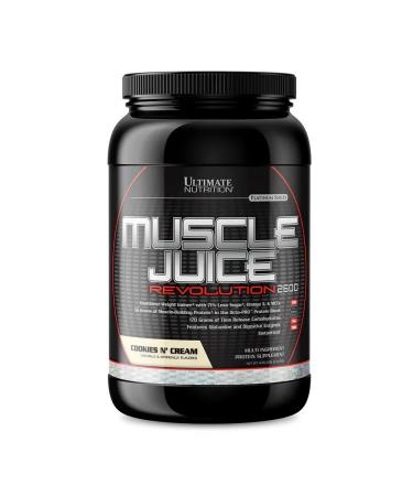 Ultimate Nutrition Gainer Muscle Juice Revolution 2600 - 2120g liver and cream