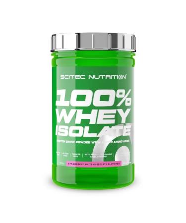 Scitec Nutrition Protein 100% Whey Isolaate 700 grams of strawberries with white chocolate
