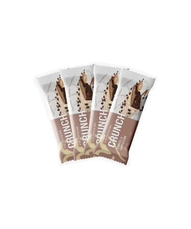 BootyBar Crunch bar 4pc 60g cookies with cappuccino