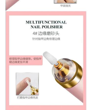 MELUX Electric manicure and pedicure set with nozzles - Buy Online on GoSupps.com