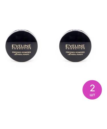 Eveline Cosmetics Evelyn cosmetics powder for the face Mating tone 23 9g 2 pcs