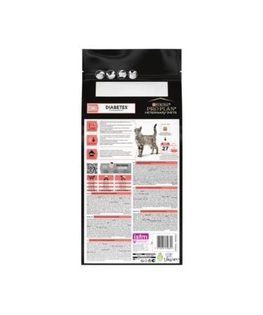 Pro Plan veterinary diets Dry food for cats with diabetes Diabetes 1.5 kg - Buy Online on GoSupps.com
