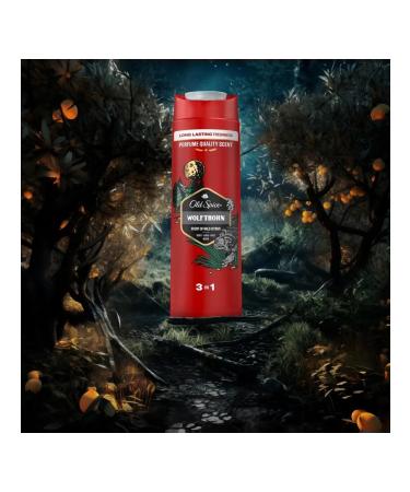 Old Spice Shower gel and shampoo 3 in 1 wolfthorn 400 ml - Buy Online on GoSupps.com