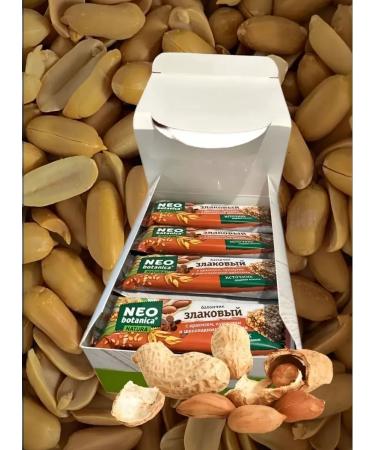 Neo Botanica Cereal bar with peanuts and sesame seeds and chocolate - Buy Online on GoSupps.com