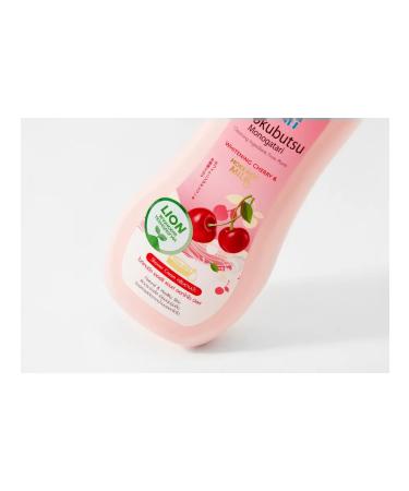LION Cream-Gel shower "Cherry with milk" Shokubutsu monogotari h - Buy Online on GoSupps.com