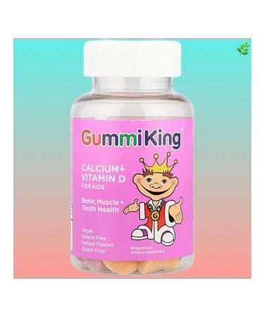 GummiKing Calcium and vitamin D for children 60 marmalade