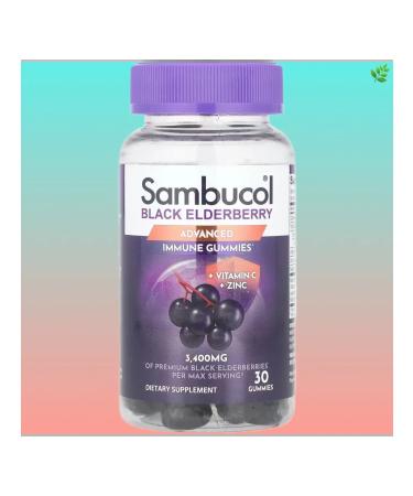 Sambucol black elderberry vitamin C and zinc 30 marmalade