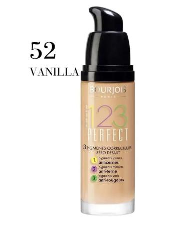 Bourjois Tonal cream 123 Perfect tone 52 Vanilla - Buy Online on GoSupps.com