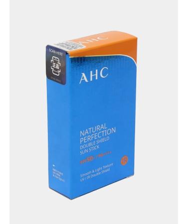 AHC Persistent Sunscar Natural Sun Stick SPF50+ - Buy Online on GoSupps.com